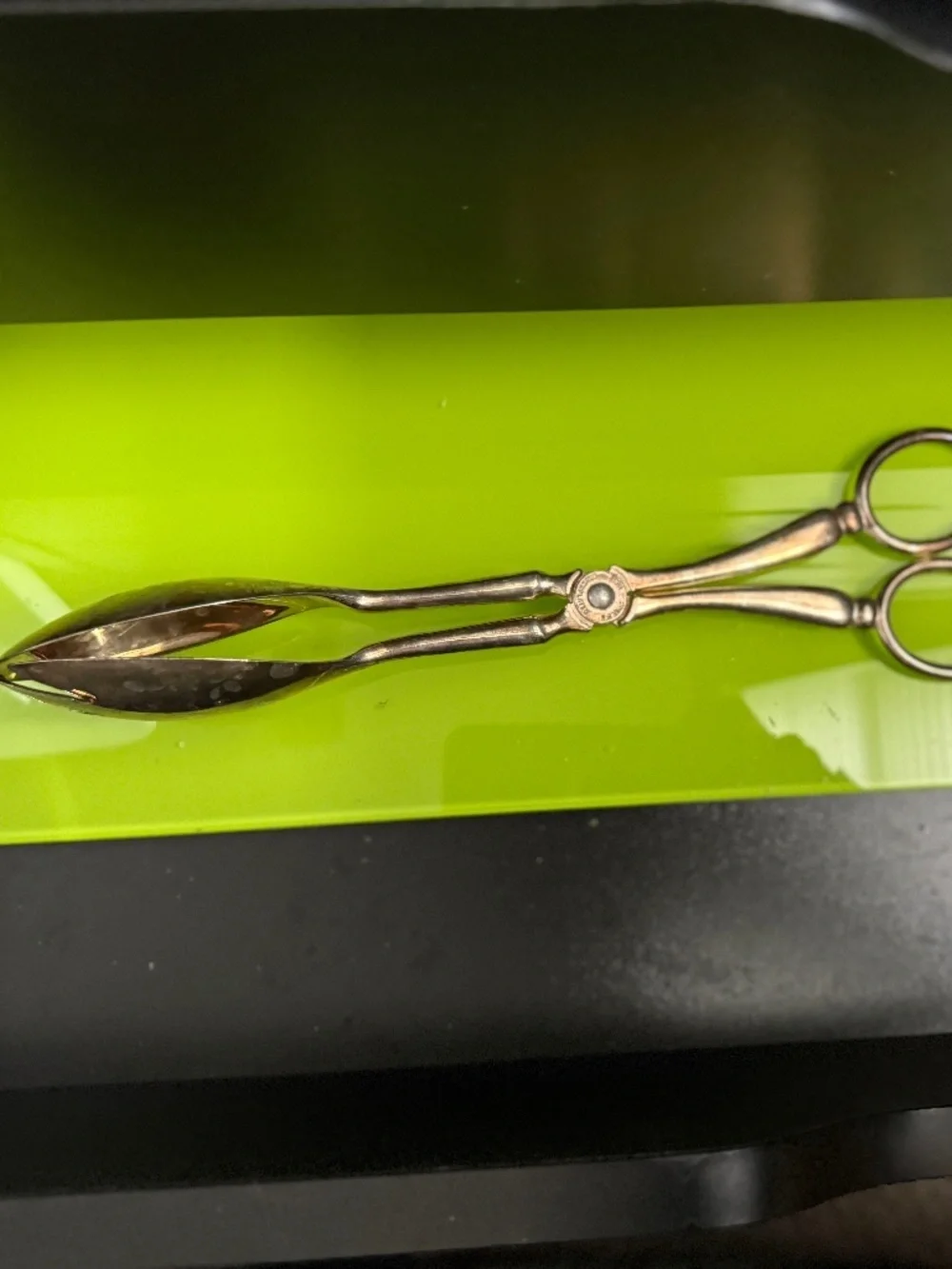 Salad Tongs Silver Plated